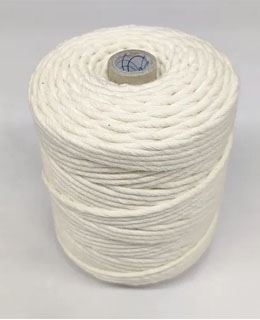 High grade asbestos fibre yarn