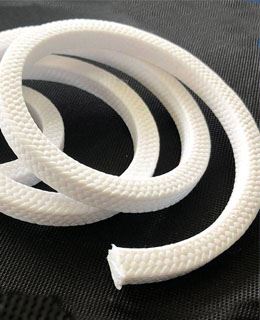 White Square PTFE Braided Gland Packing Manufacturer in India