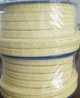  Yellow Aramid Braided Gland Packing Manufacturer in India