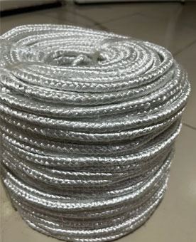 Braided Gland Packing Glass Fibre Ropes Supplier in India