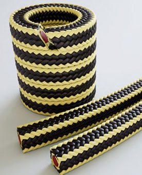 PTFE / PTFE In Zebra Braided Packing Manufacturer in India