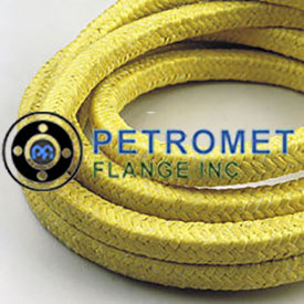 PTFE + Polyimide Fibre Braided Gland Packing Supplier in India